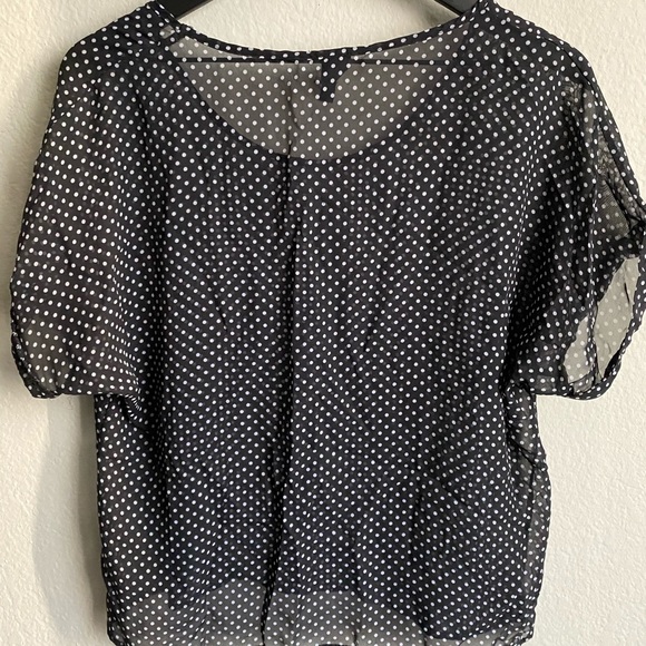 Full Tilt Polka Dot Blouse - Picture 2 of 2